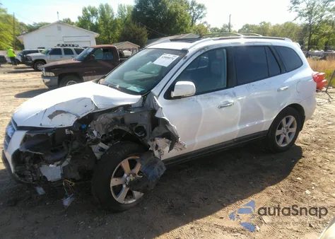 2007 Hyundai Santa Fe Limited/Se z USA, uszkodzony, nr VIN 5NMSH13E47H054510